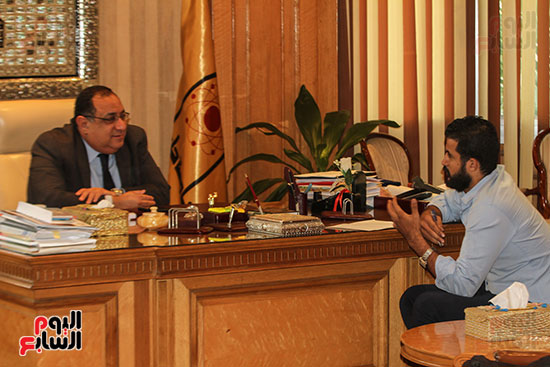 الدكتور ماجد نجم، رئيس جامعة حلوان (6)
