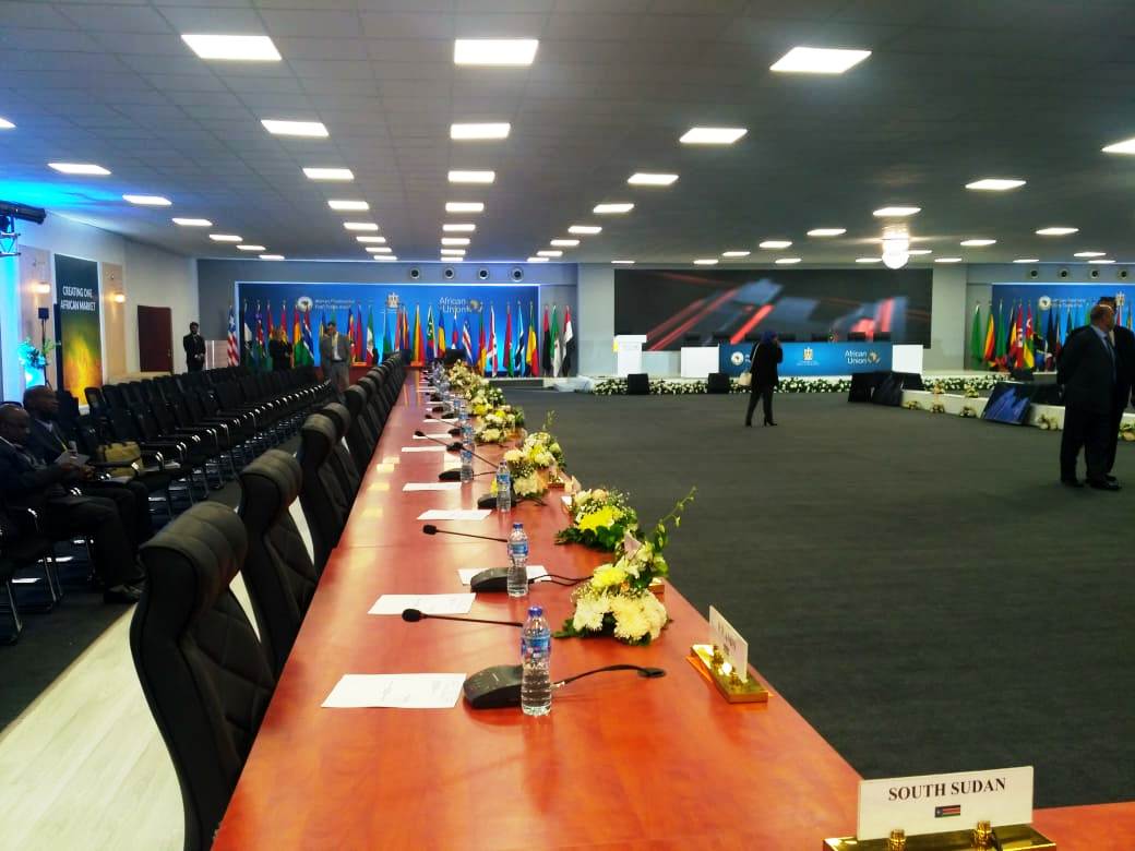 تجهيزات المؤتمر الوزارى السابع لوزراء التجارة الأفارقة بالقاهرة (8)