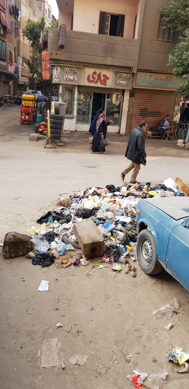 القمامة فى منطقة أثرية بميدان المسلة القديم فى المطرية (6)