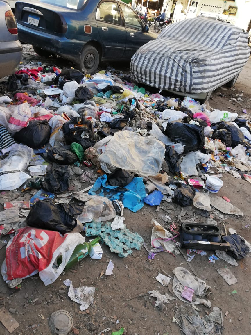 القمامة بمنطقة بيجام
