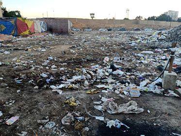 أكوام القمامة بالمنطقة التاسعة بمدينة نصر