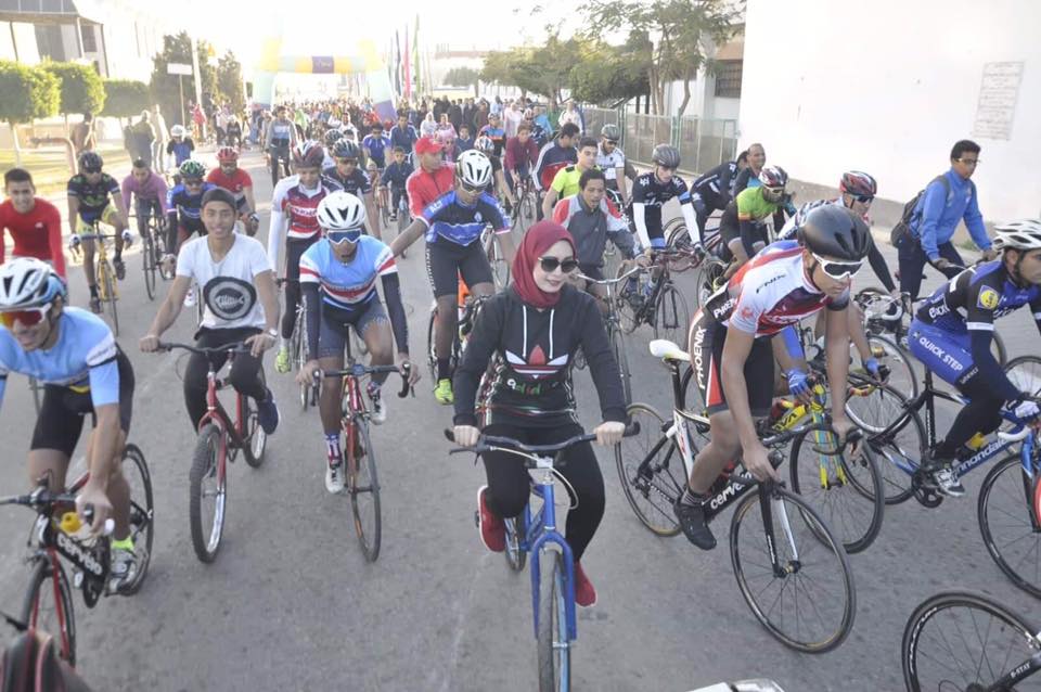 مهرجان الدراجات للجامعات والمعاهد العليا بجامعة قناة السويس (3)
