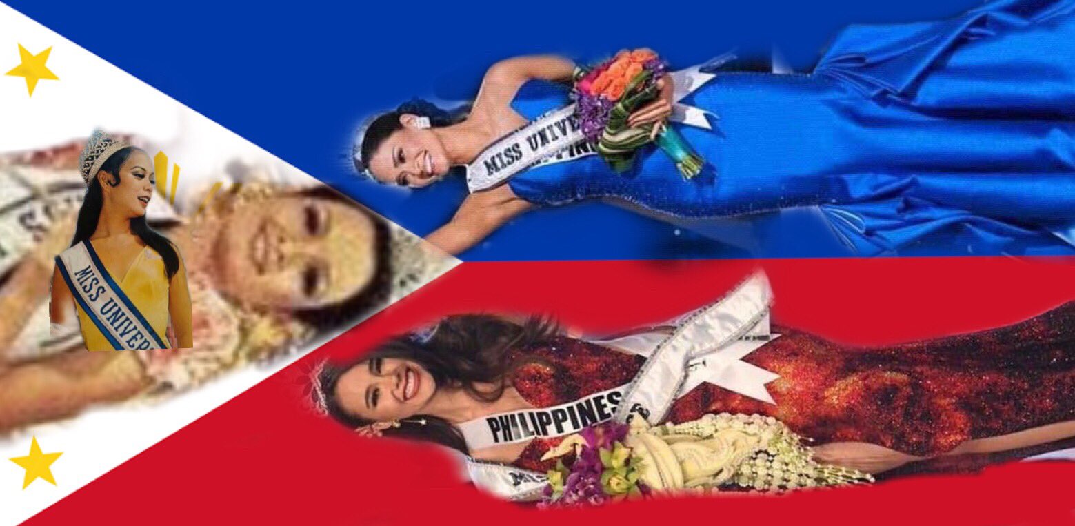 ملكات جمال الفلبين يرتدون ألوان علم بلدهم