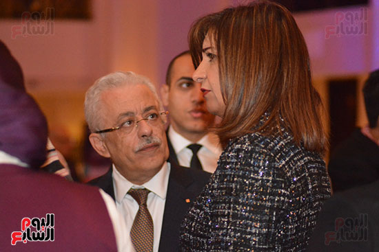 وزيرة الهجرة تقيم حفل استقبال لعلماء وضيوف مصر تستطيع بالتعليم (15)