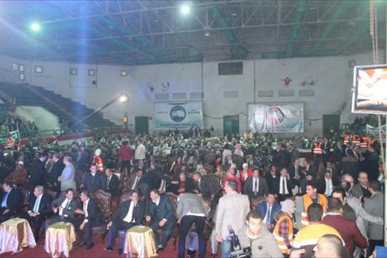 جانب افتتاح مقر حزب مستقبل وطن بالمنصورة