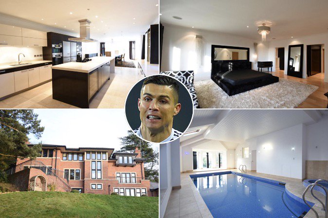رونالدو يعرض منزله فى مانشستر يونايتد للبيع