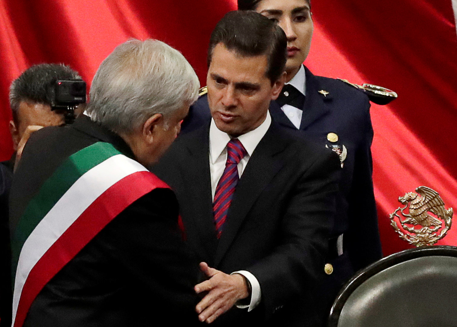 أندريس مانويل لوبيز أوبرادور يتولى منصب الرئيس المكسيكى