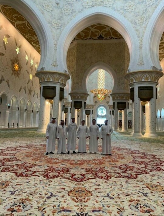 راموس داخل مسجد الشيخ زايد (1)