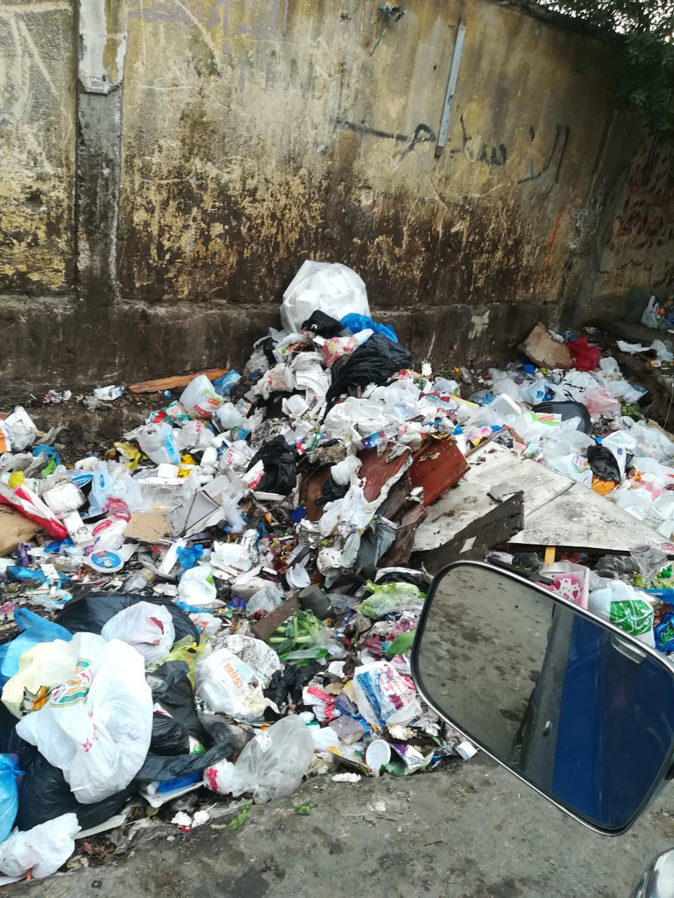 انتشار القمامة بمدخل كفر عبده بالإسكندرية  (4)