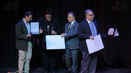صور احتفالية وزارة الثقافة بتكريم الحاصلين على جوائز الدولة (24)