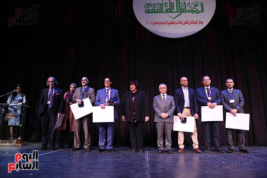 احتفالية وزارة الثقافة بتكريم الحاصلين على جوائز الدولة (10)