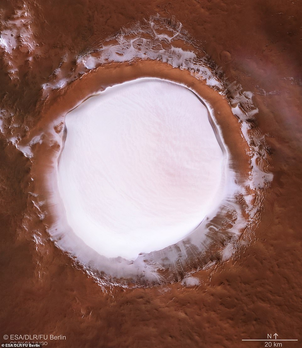 الجليد على كوكب المريخ (4)