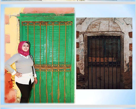 صاحبة فكرة المبادرة لتجميل وتزيين شوارع مدينة الاقصر