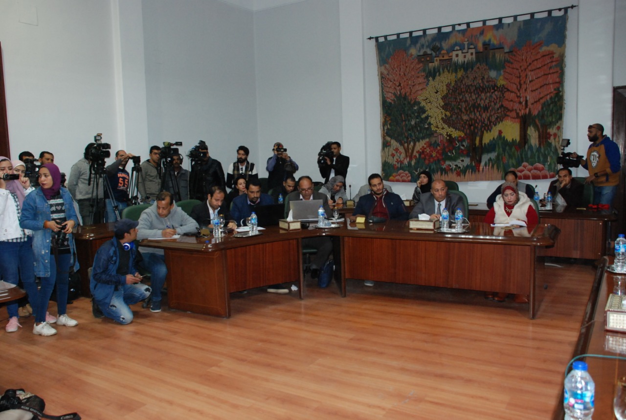 المؤتمر الصحفى الذى عقد  بمقر وزارة الزراعة (8)