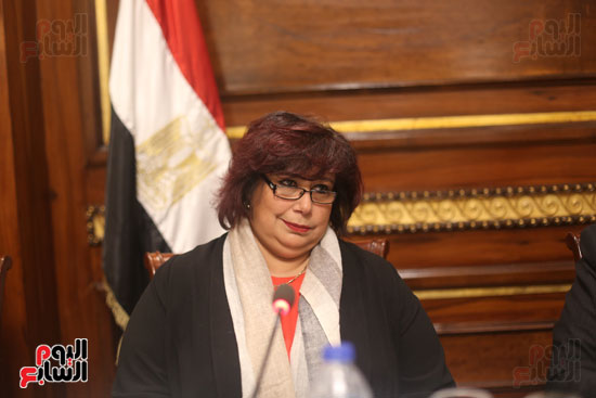 إيناس عبد الدايم وزيرة الثقافة (5)