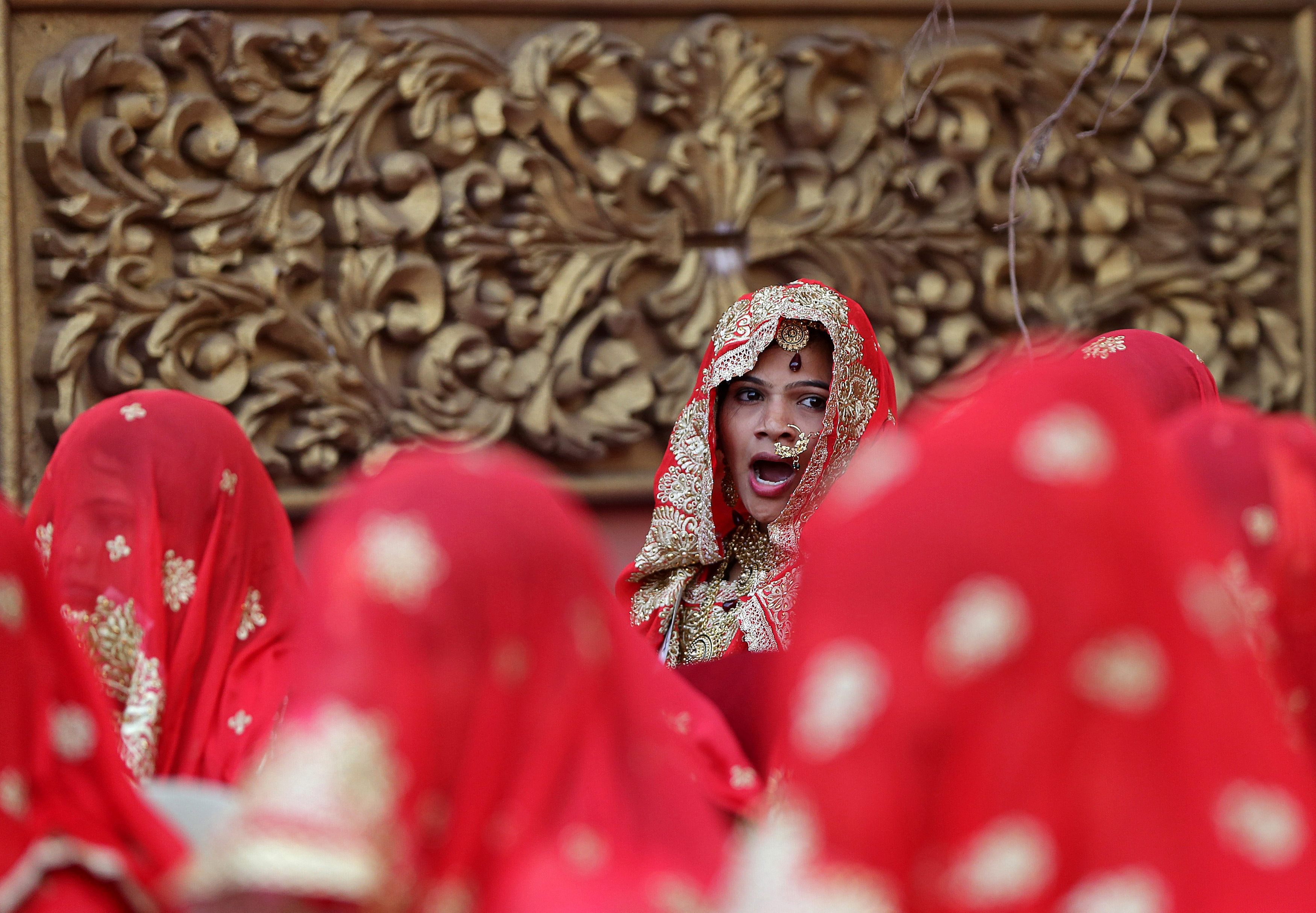 حفل زفاف جماعى فى الهند (2)