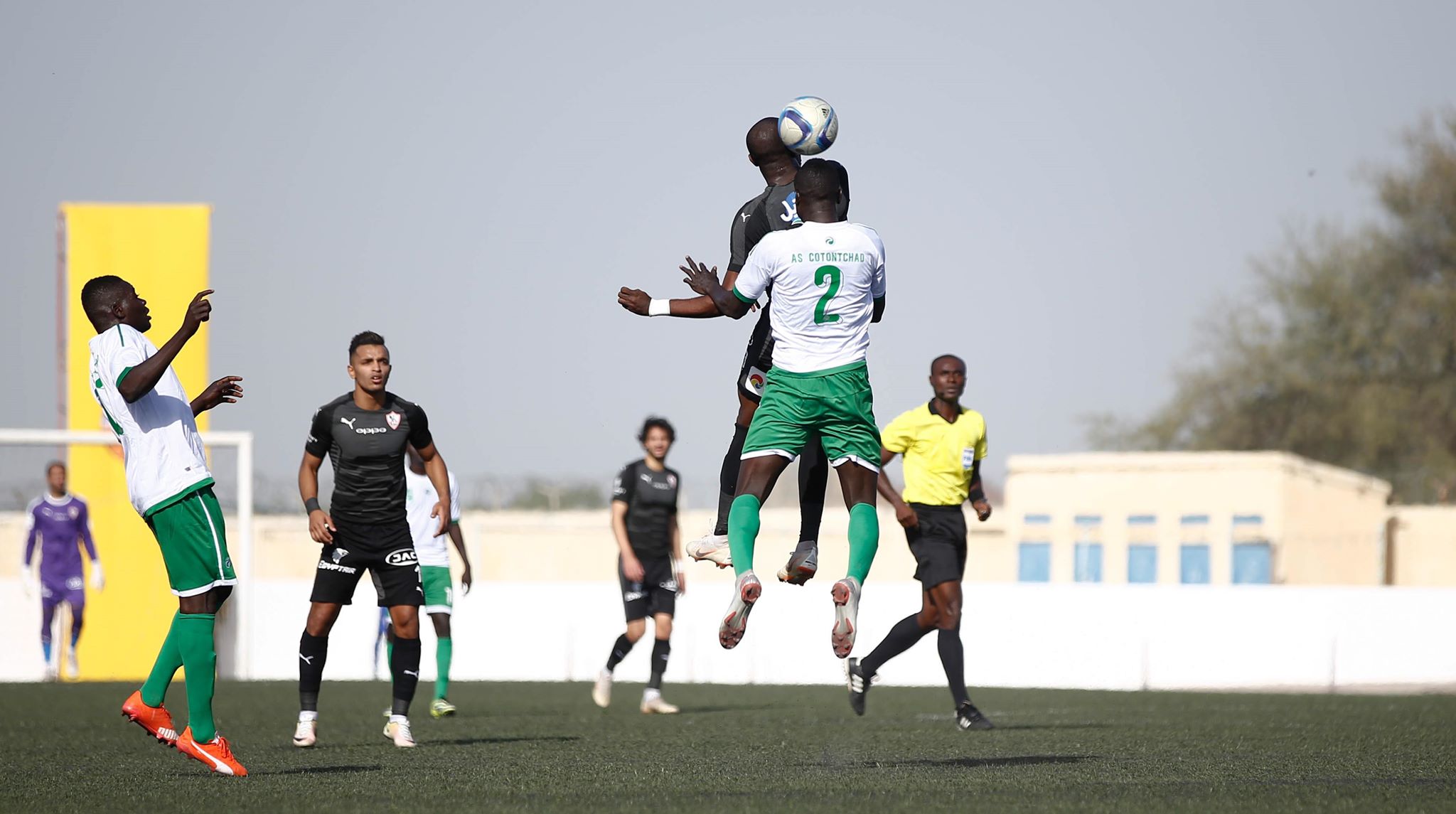 الزمالك أمام القطن التشادى