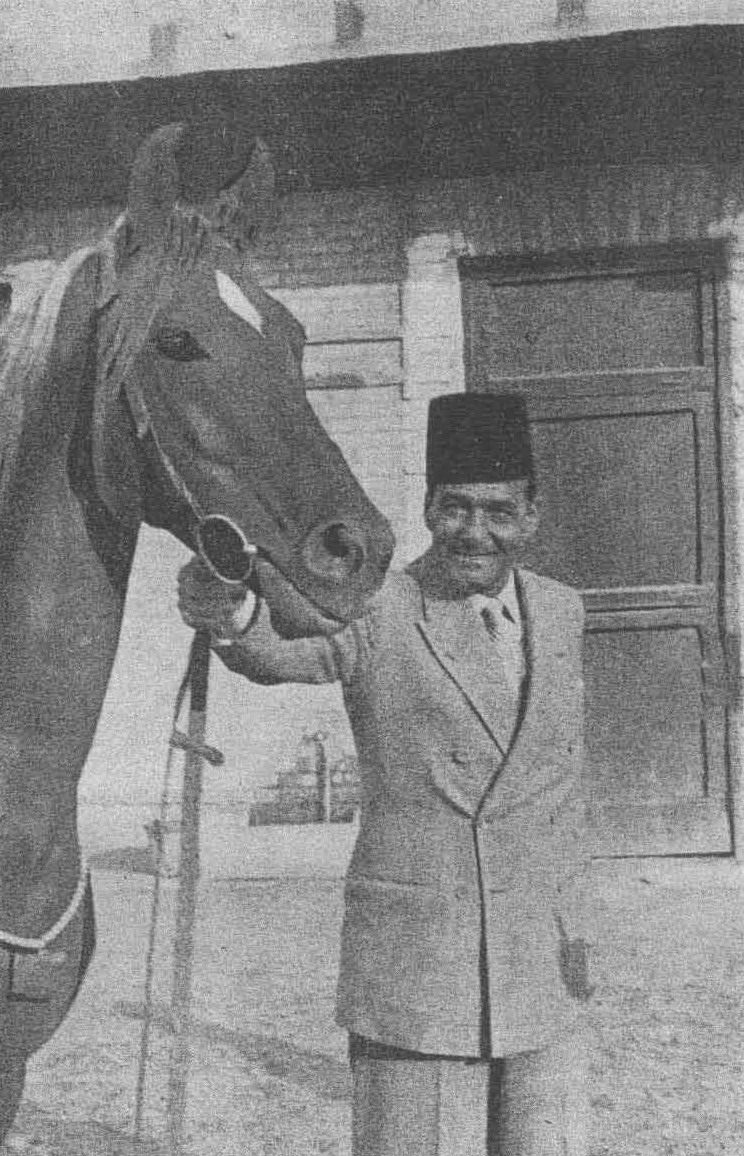 احمد حمزة مع ابن الحصان حمدان