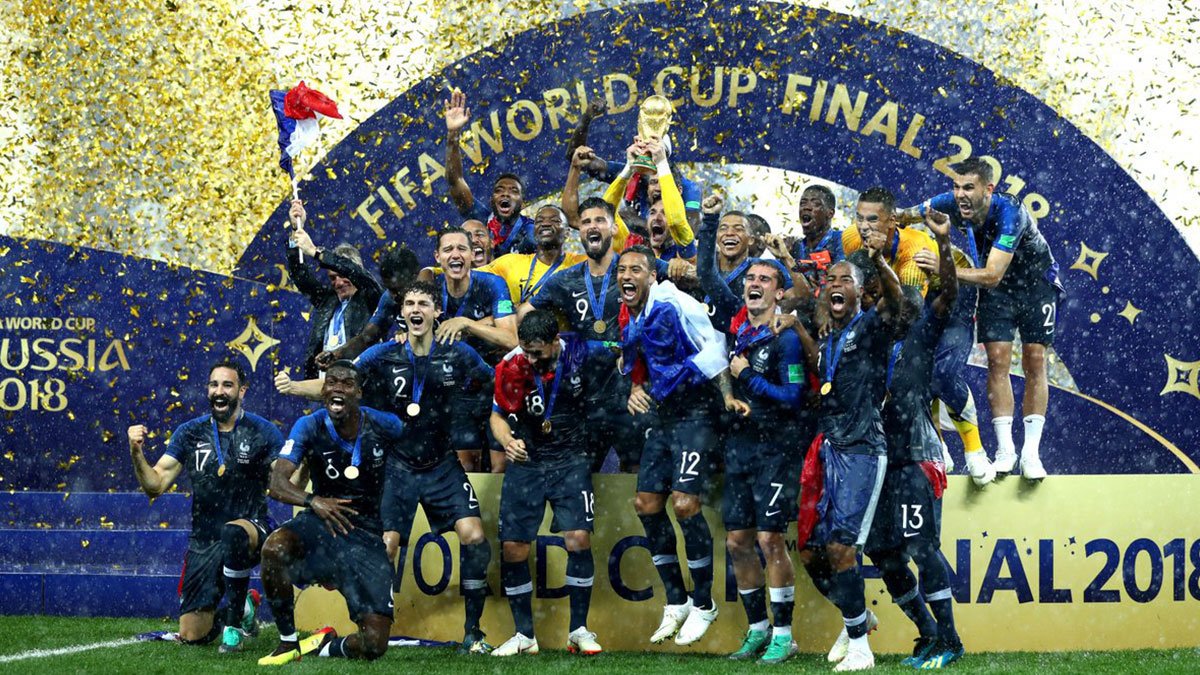 فرنسا بطل العالم