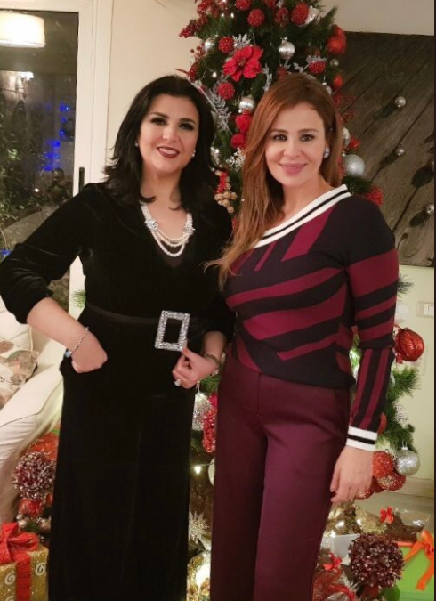 كارول سماحة ومنى الشاذلى