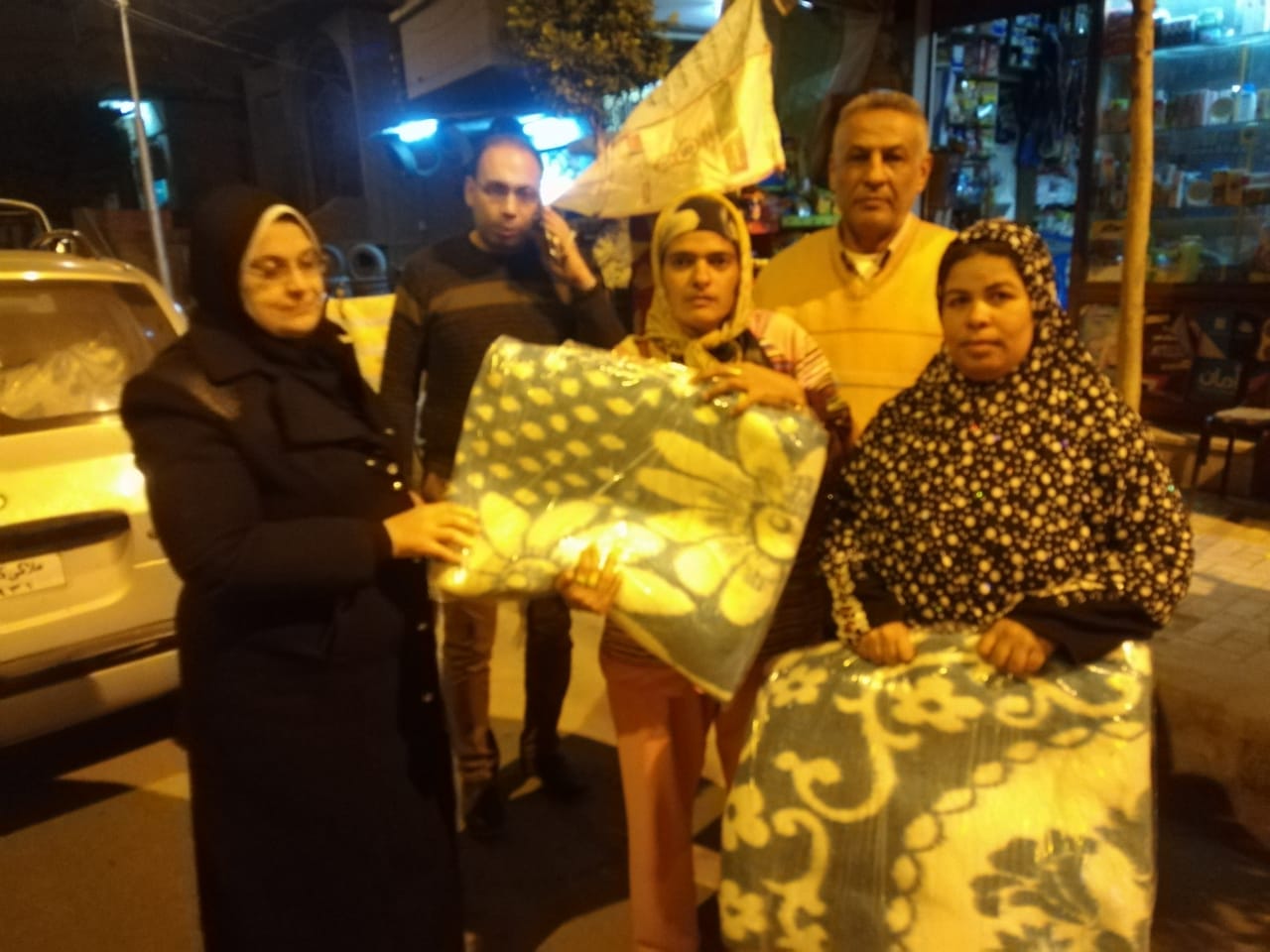 حمله حزب مستقبل وطن لتوزيع 200 بطانية بكفر الشيخ