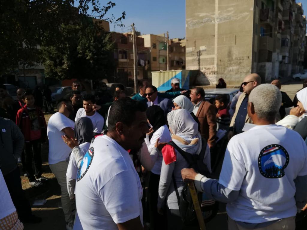 حزب مستقبل وطن يطلق حملة لتنظيف شوارع الاسماعيلية