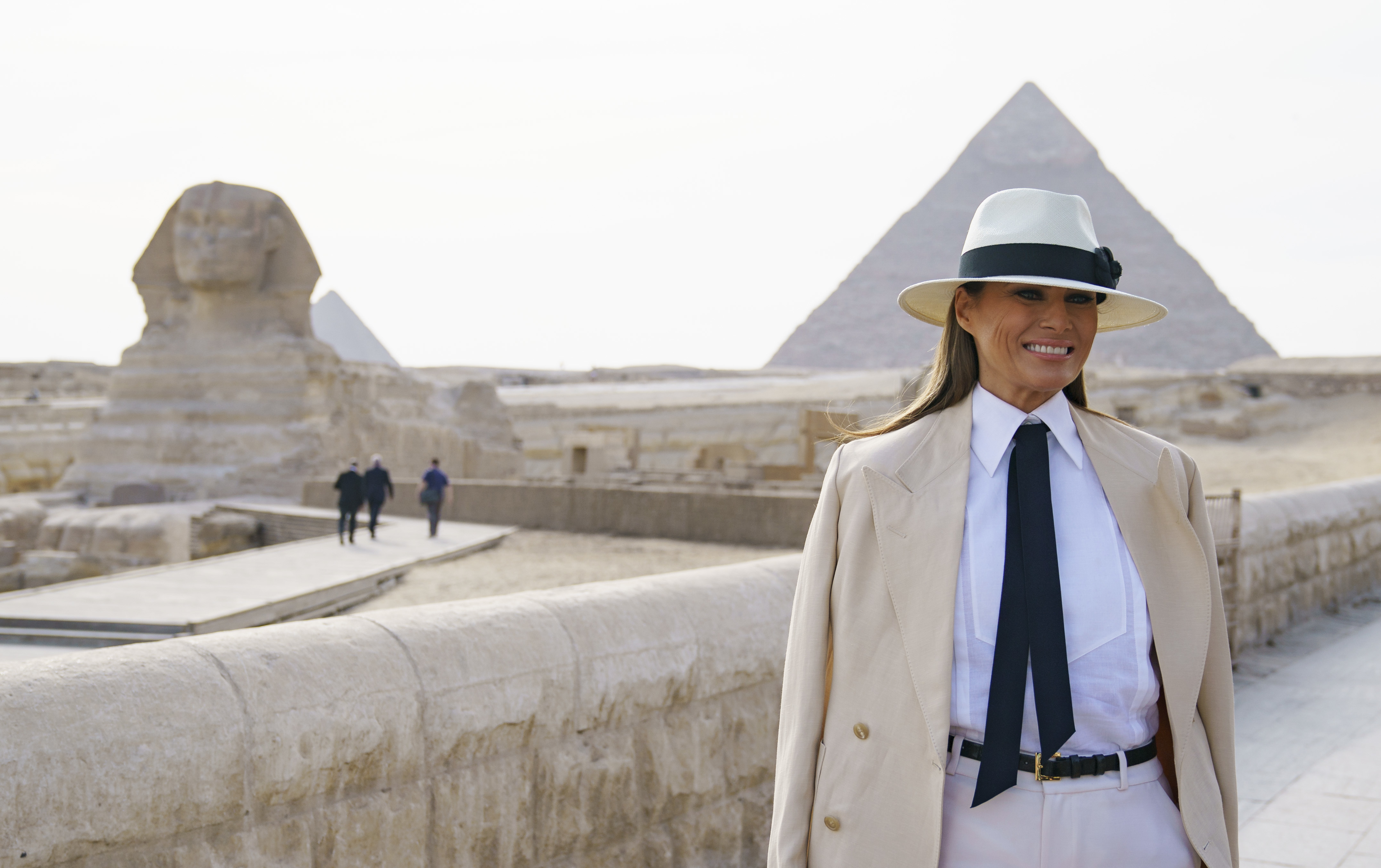 ميلانيا ترامب فى مصر