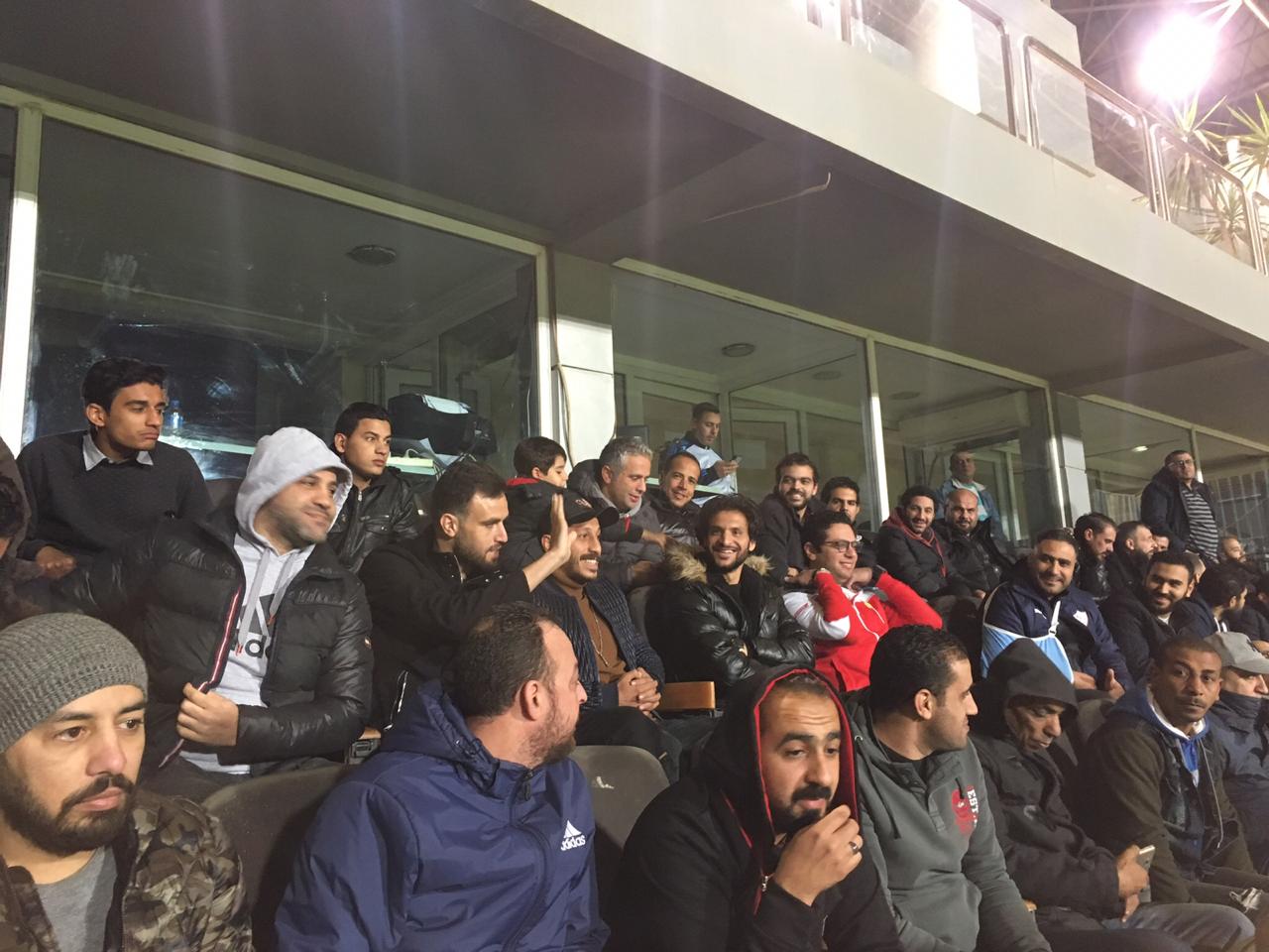 محمود علاء وحمدى النقاز بملعب بتروسبورت (2)