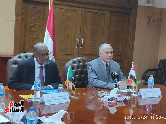وزير الري عن زيارة نظيره السودانى لمصر (3)