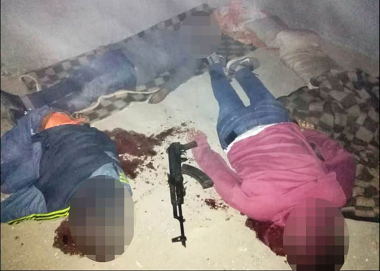 الداخلية تداهم 3 أوكار إرهابية بالجيزة وشمال سيناء وتقتل 40 تكفيريا (1)