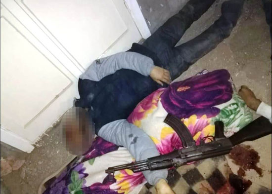 الداخلية تداهم 3 أوكار إرهابية بالجيزة وشمال سيناء وتقتل 40 تكفيريا (2)