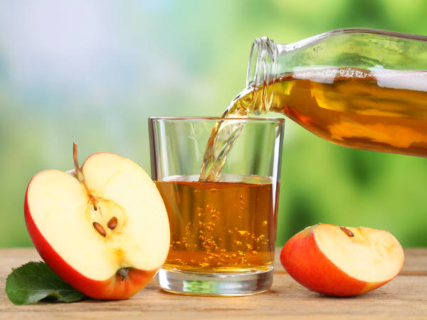 خل التفاح والكركم لعلاج التهابات الجلد