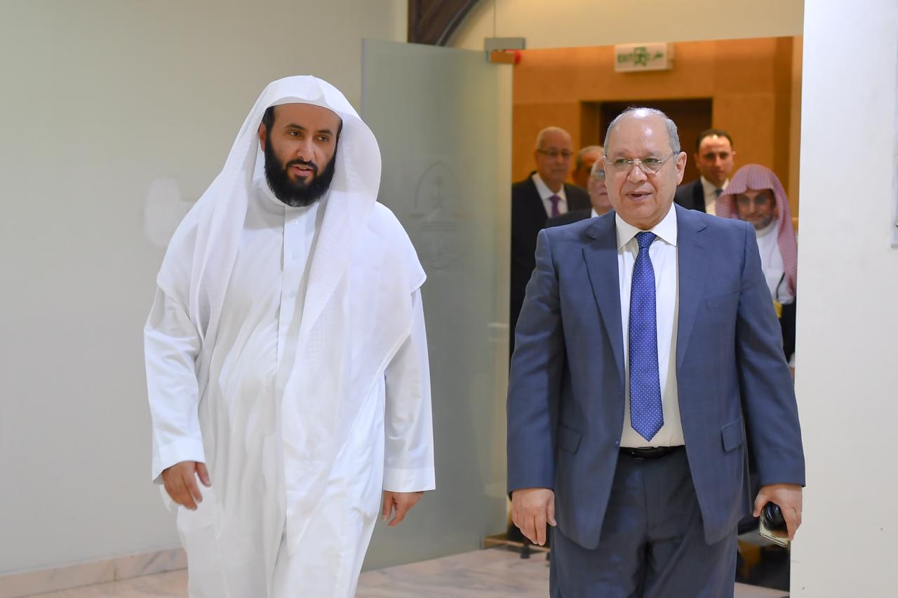 برتوكول تعاون قضائي بين مجلس الدولة والقضاء السعودي (1)
