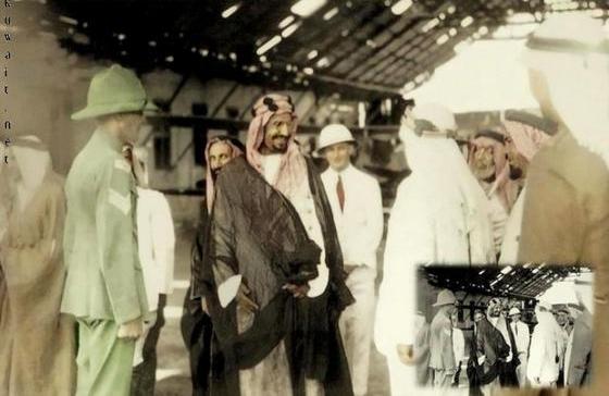 الملك عبدالعزيز أل سعود مطار جدة القديم 1929