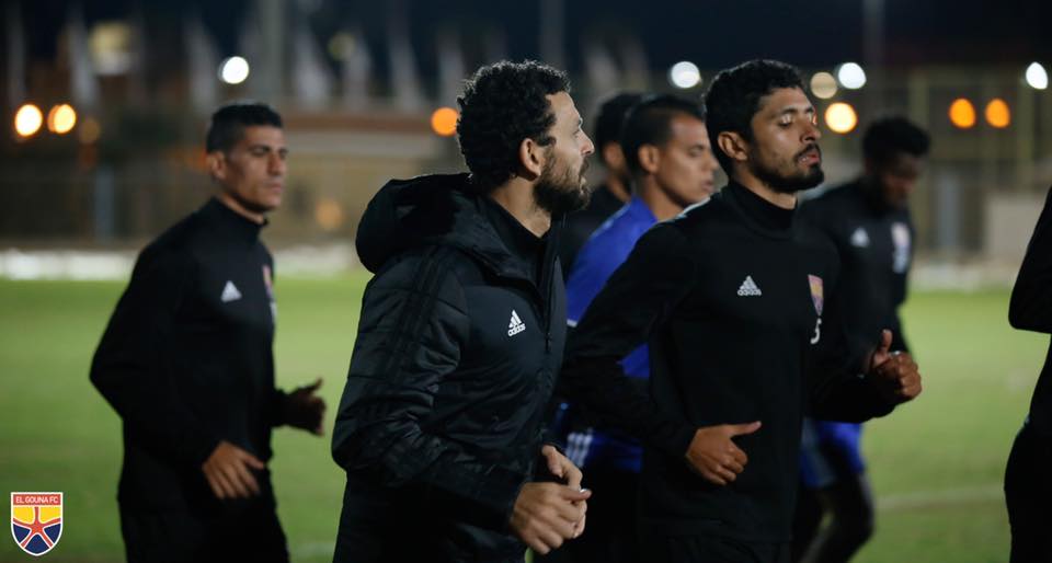 حسام غالى بتدريب الجونة (1)