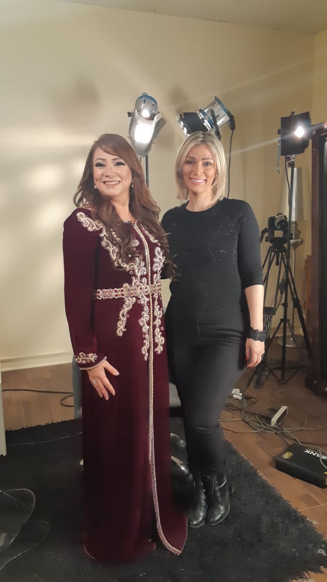 انتصار بالزي المغربي في برنامج عين علي قناة الحياة  (12)