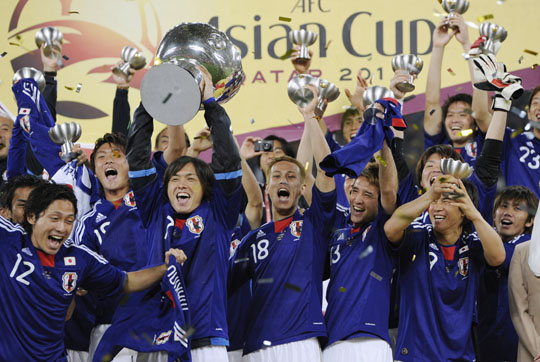 منتخب اليابان بطل آسيا 2015