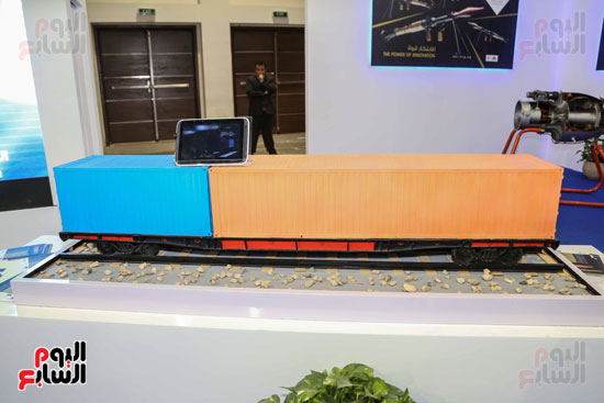 معرض للسكة الحديد صناعة الهيئة العربية (4)