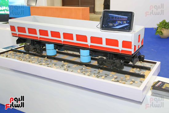 معرض للسكة الحديد صناعة الهيئة العربية (3)