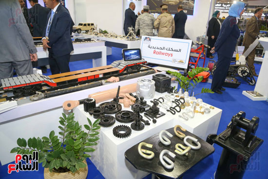 معرض للسكة الحديد صناعة الهيئة العربية (2)