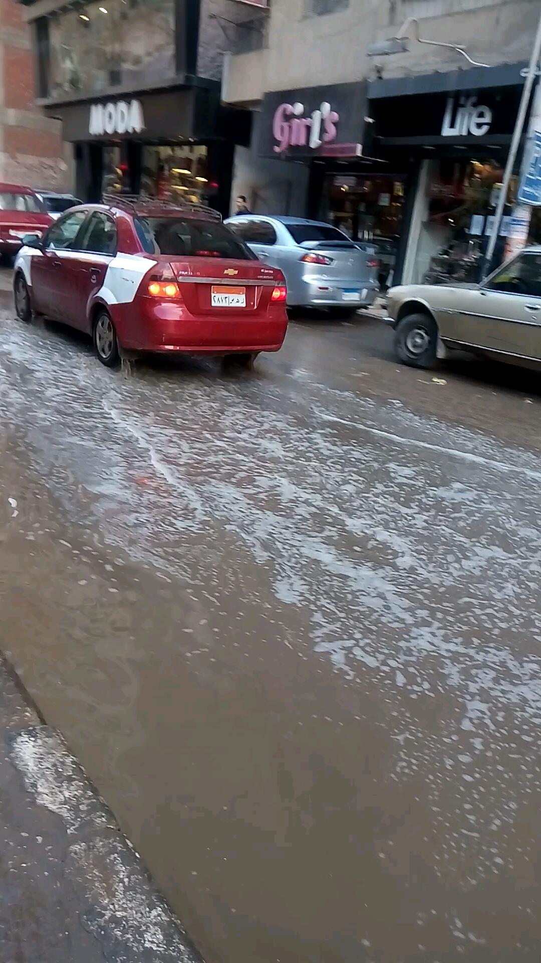 غرق شوارع الشرقية بسبب الأمطار (6)