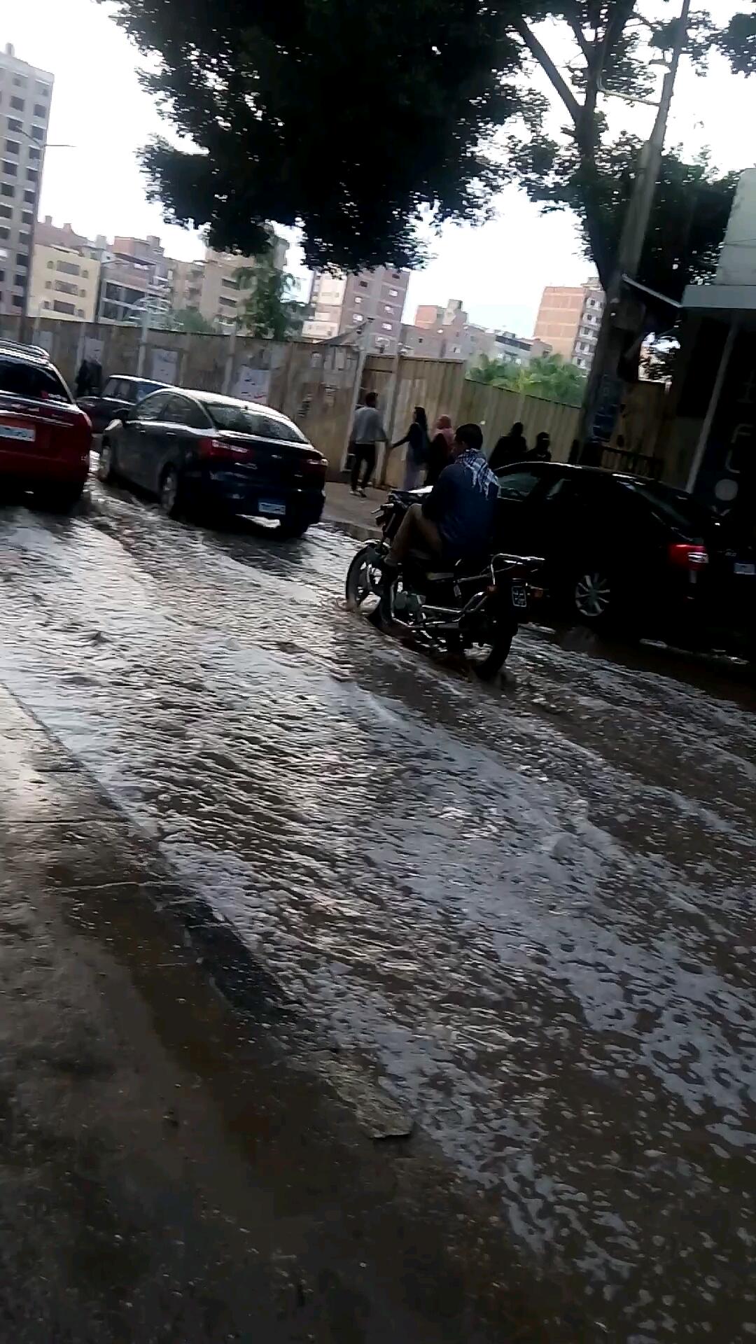 غرق شوارع الشرقية بسبب الأمطار (1)