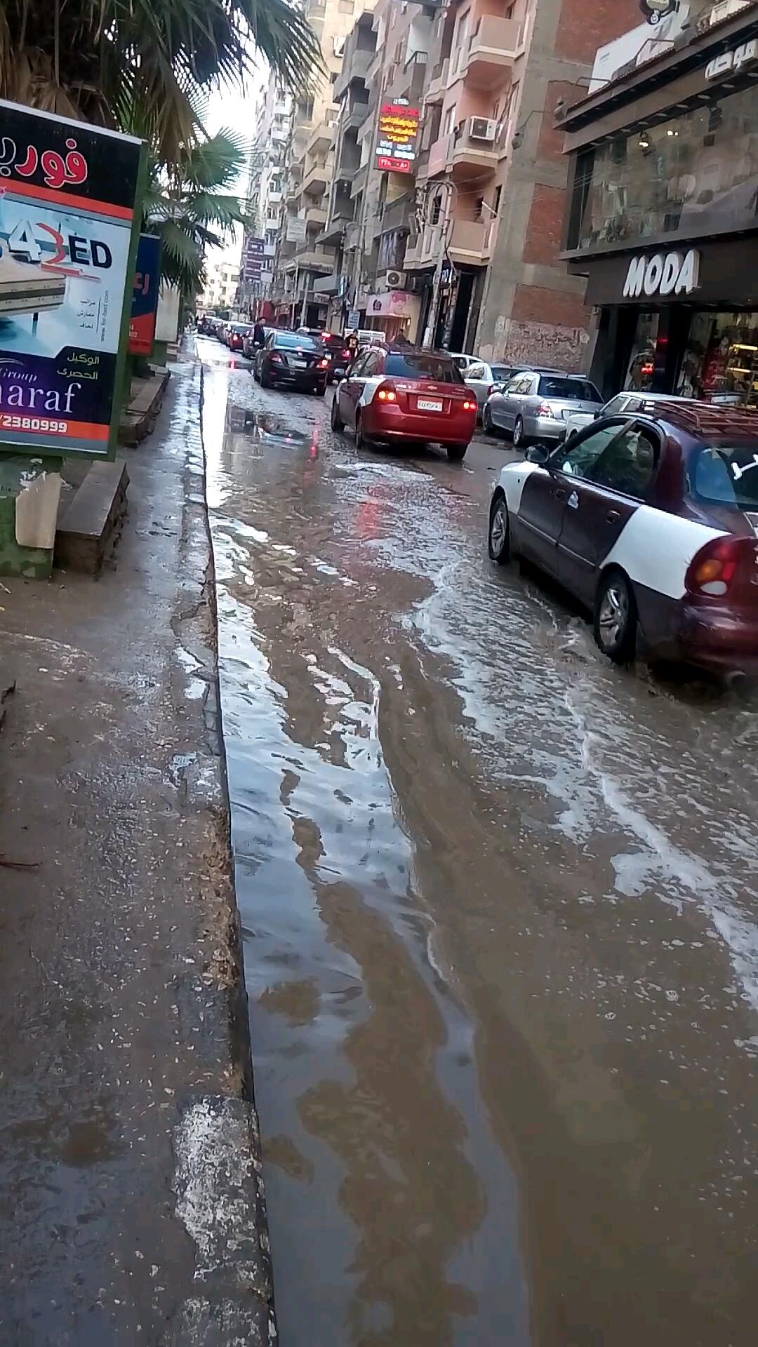 غرق شوارع الشرقية بسبب الأمطار (8)