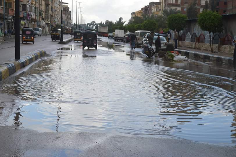 غرق شوارع مطوبس (3)