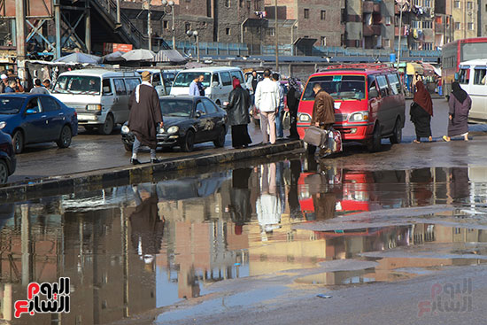 شفط مياة الأمطار من شوارع الجيزة (5)