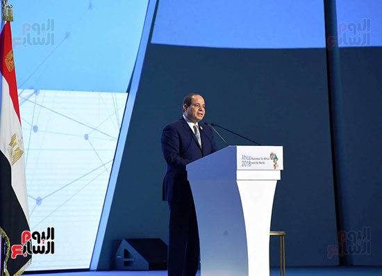 الرئيس السيسى يفتتح منتدى أفريقيا 2018 بشرم الشيخ (5)