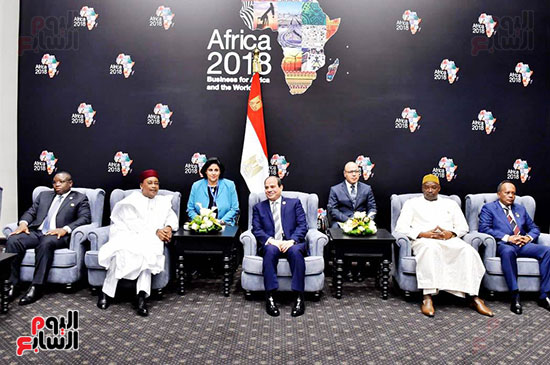الرئيس السيسى يفتتح منتدى أفريقيا 2018 بشرم الشيخ (3)