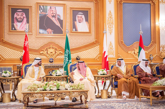 الملك-سلمان-فى-جلسة-مع-نائب-رئيس-الإمارات-الشيخ-محمد-بن-راشد