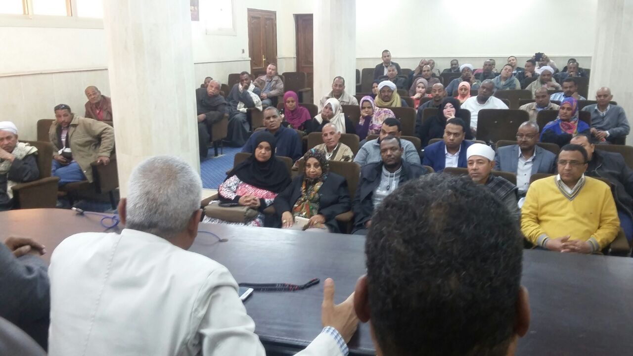 أول مؤتمر جماهيري لـمن أجل مصر لفتح تواصل بين الأهالي وقيادات المحافظة (2)