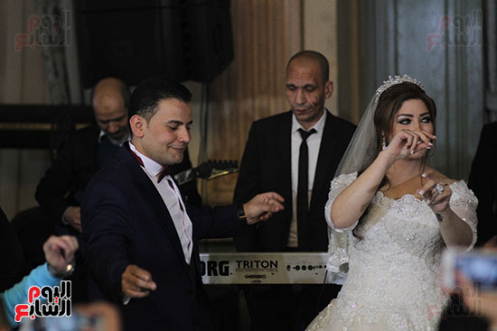 حفل زفاف أحمد حسن وكيل نيابة مرور القاهرة  (7)